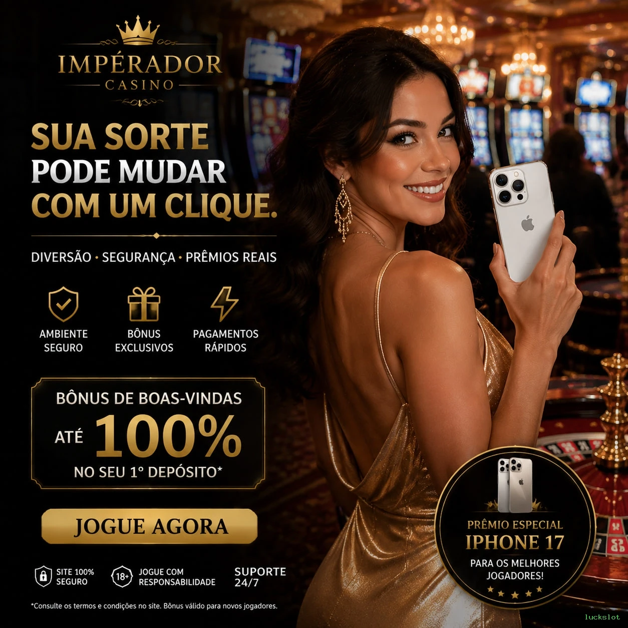 Siga a luckslot no Facebook